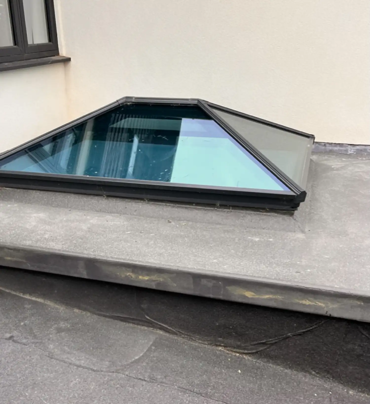 A roof lantern from below