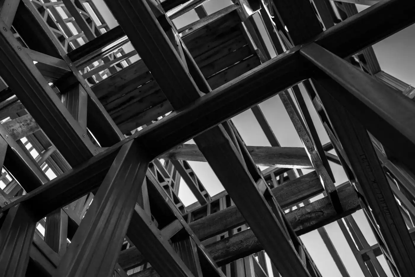 Steelwork overhead